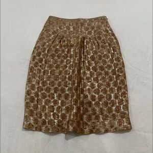 Burberry silk skirt